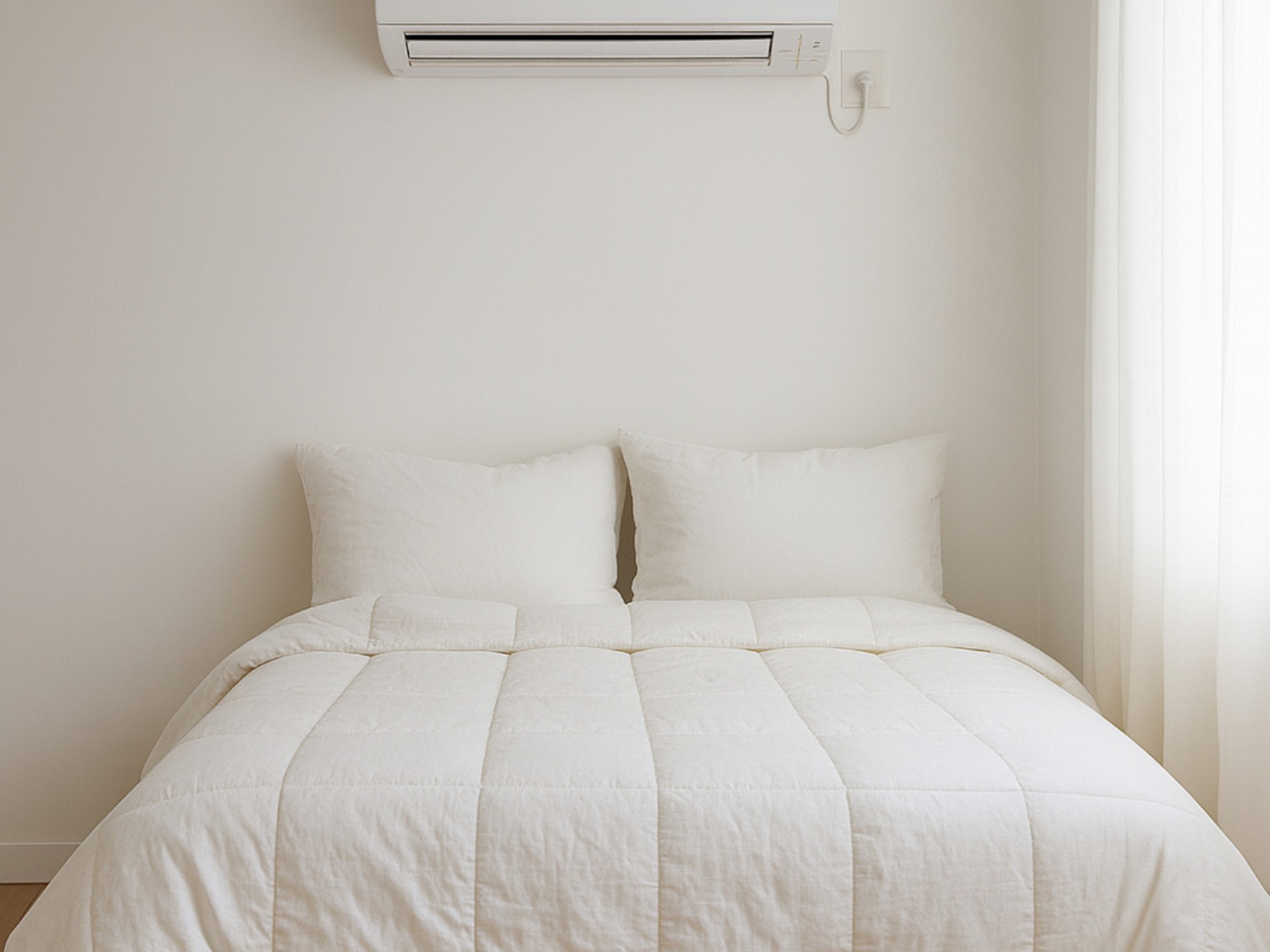 שמיכה לחדר מחומם / ממוזג