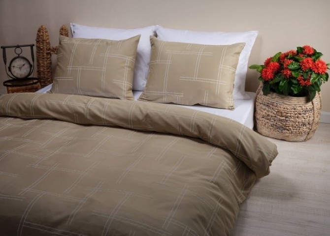  דגם וינדזור בז 100  כותנה סאטן יחיד