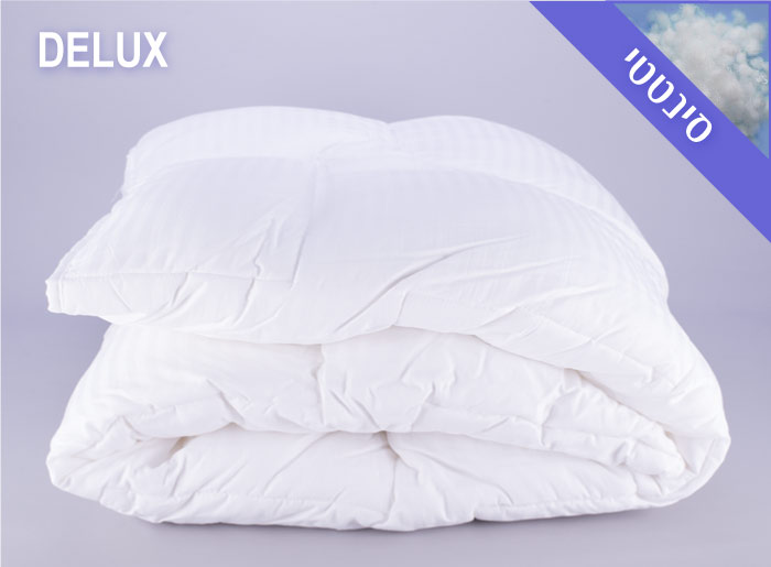  שמיכת פוך זוגי דמוי פלומה דגם DELUXE 