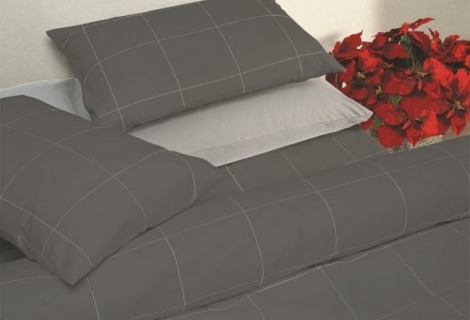 מצעים זוגי דגם דרבי 100% כותנה