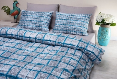 מצעים זוגי דגם לונה 100% כותנה