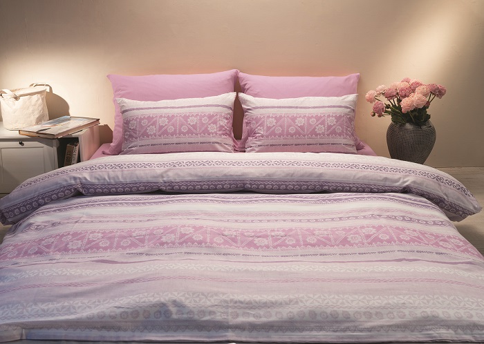 מצעים זוגי דגם אדל 100% כותנה  