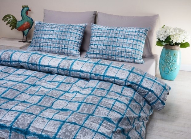 סט מצעים XL זוגי 100% כותנה דגם לונה 