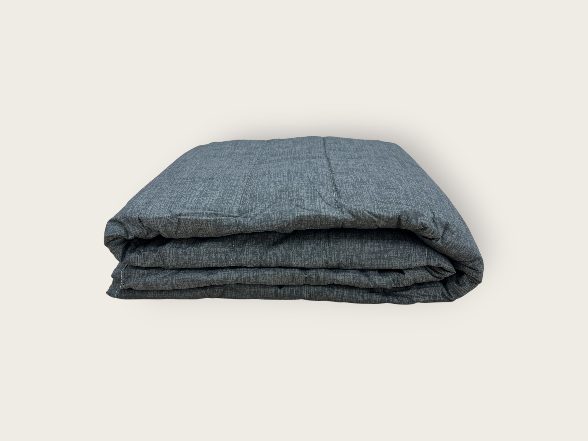 שמיכות קיץ  + ציפיות דגם ראסטי אפור 